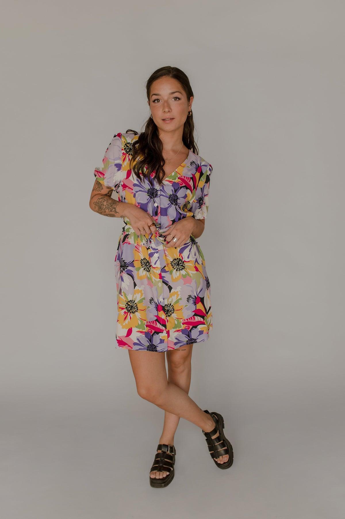 Robe Lily à Imprimé Floral