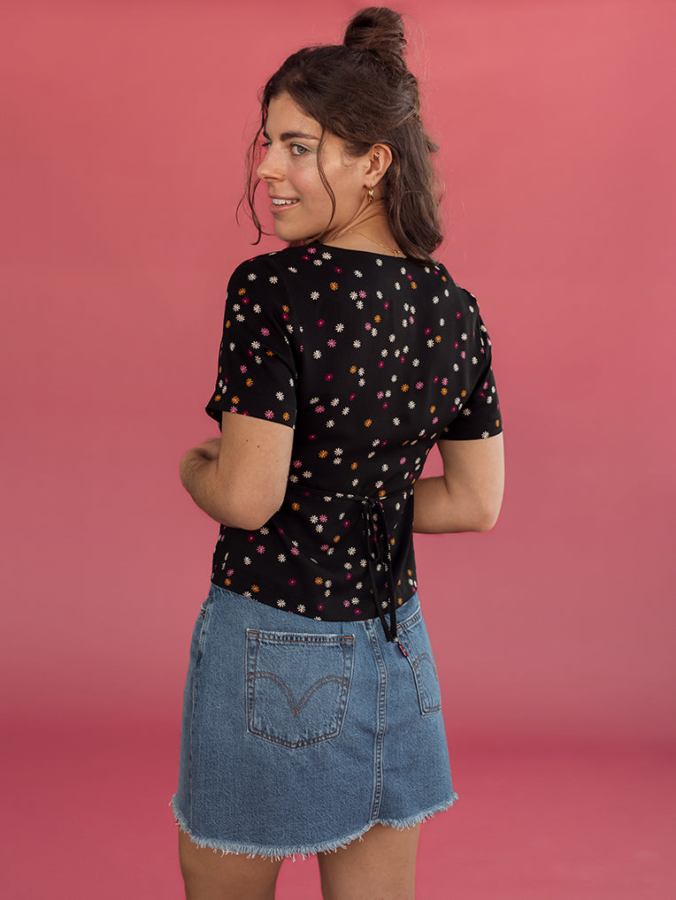 Haut à Imprimé Floral