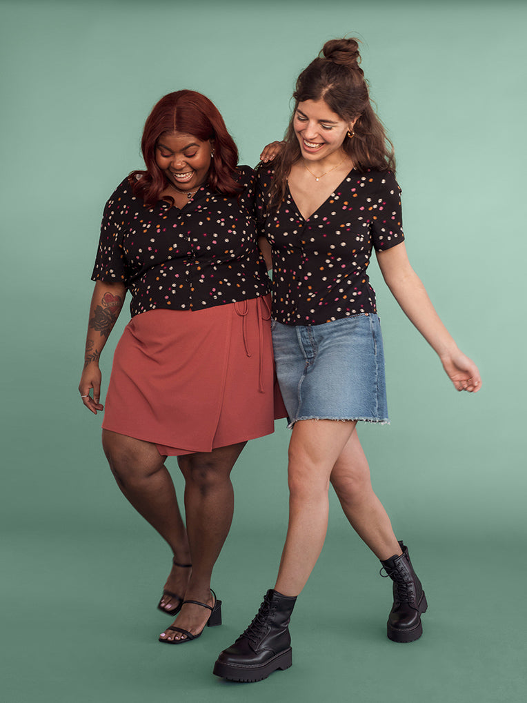 Haut à Imprimé Floral