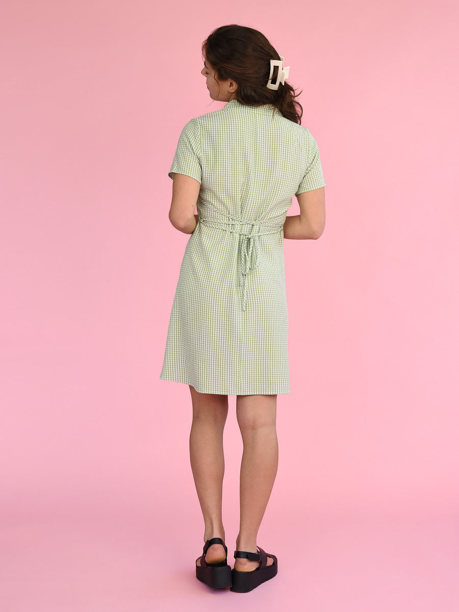 Robe Chemise à Carreaux Helena