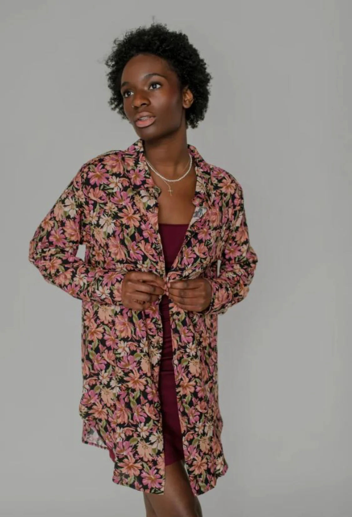 Chemise Playa - Boutonnée à Imprimé Floral