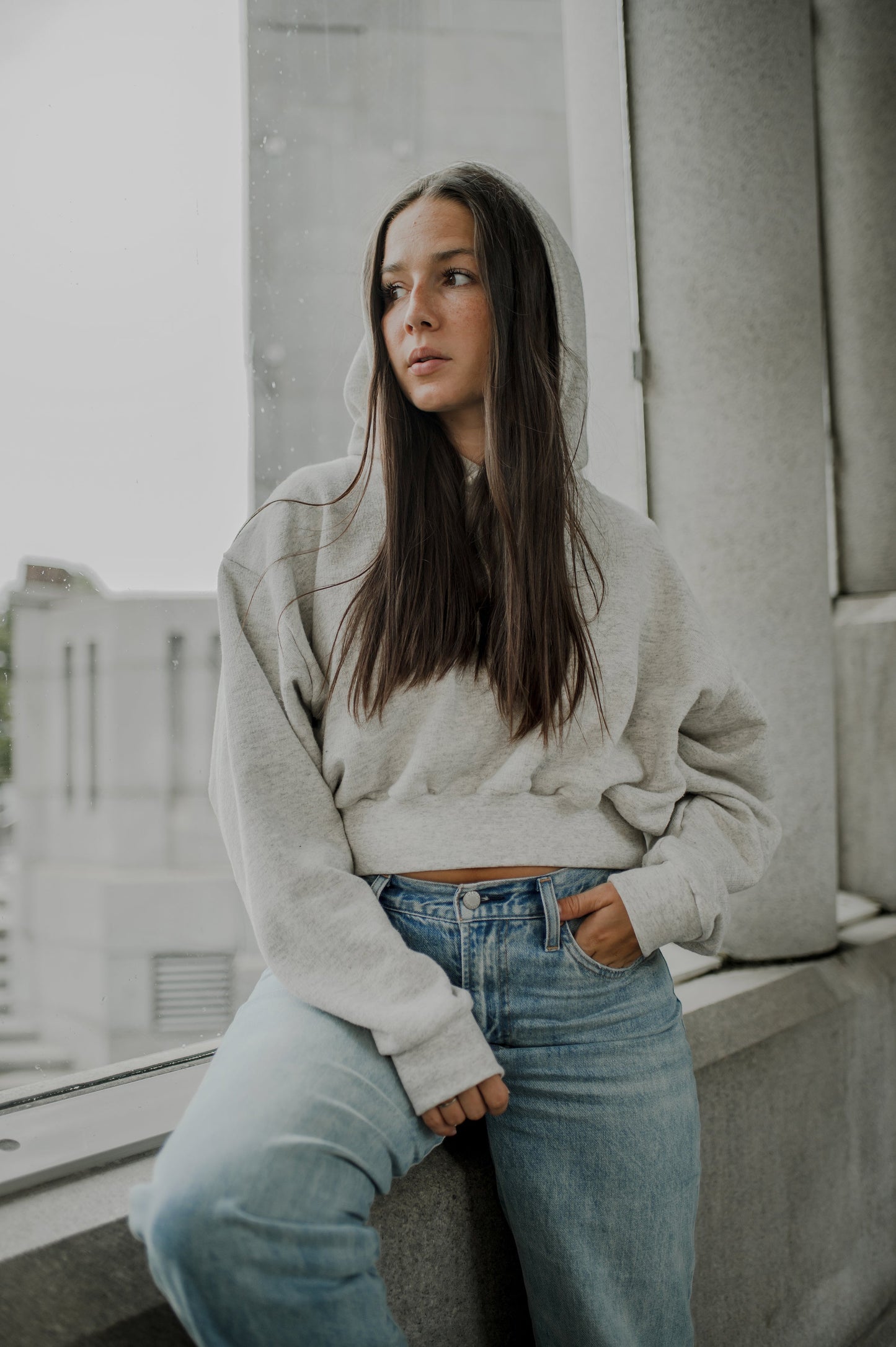 Hoodie French Terry Dolman