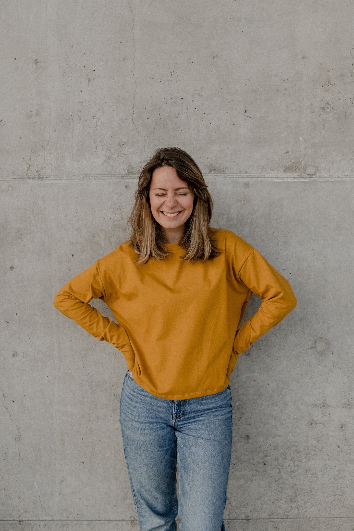 Haut Crop long sleeves