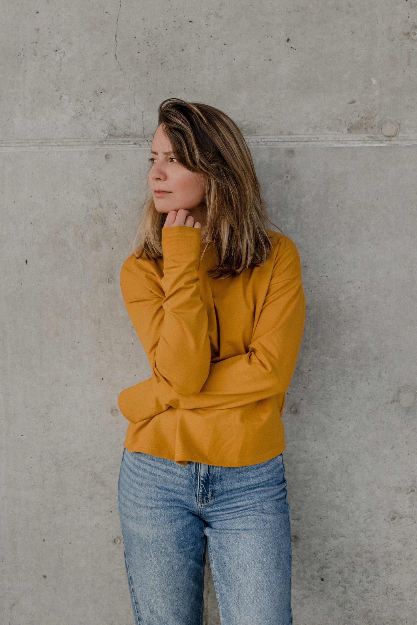 Haut Crop long sleeves