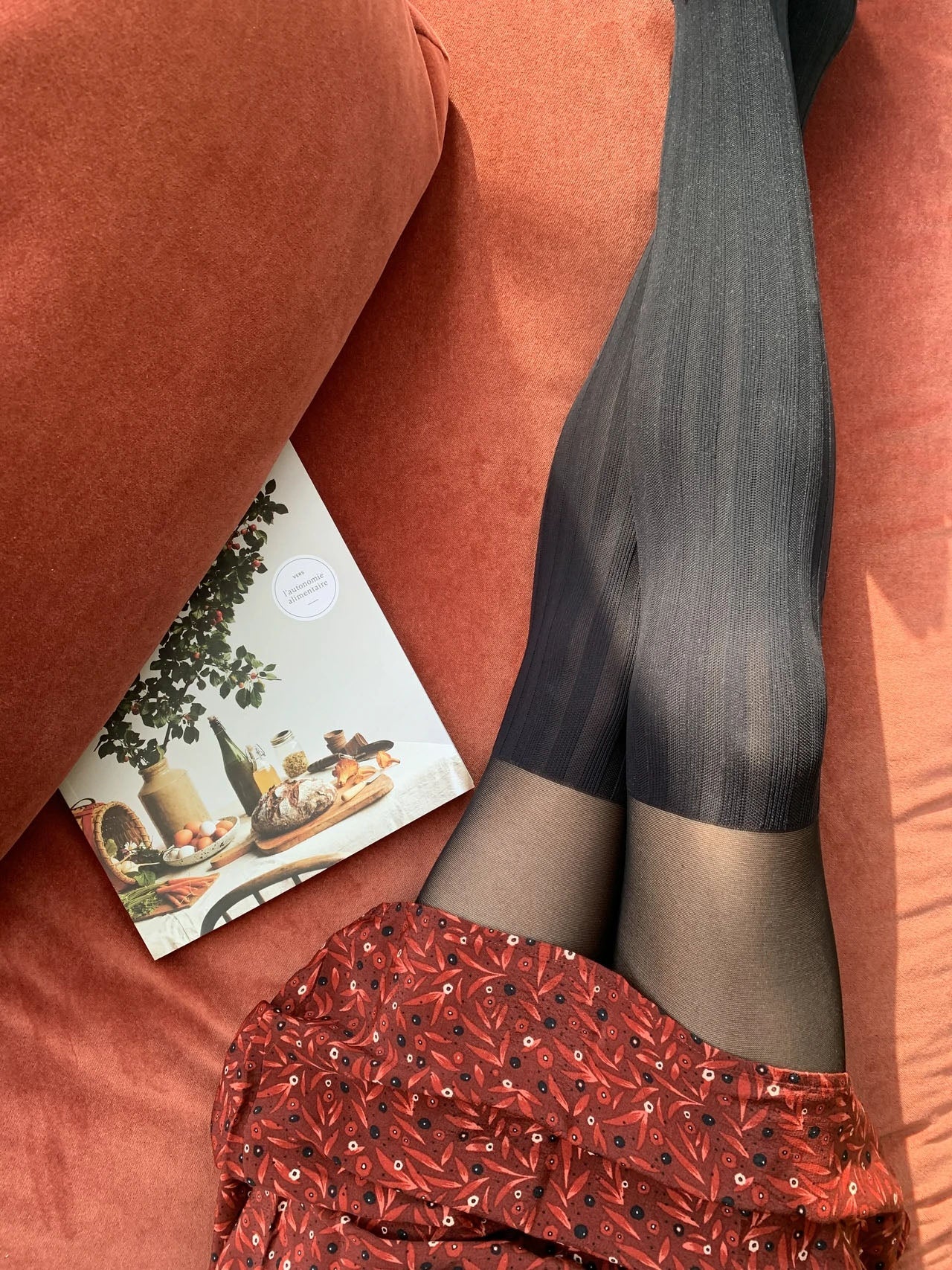 Collants OTK effet chaussettes écologiques