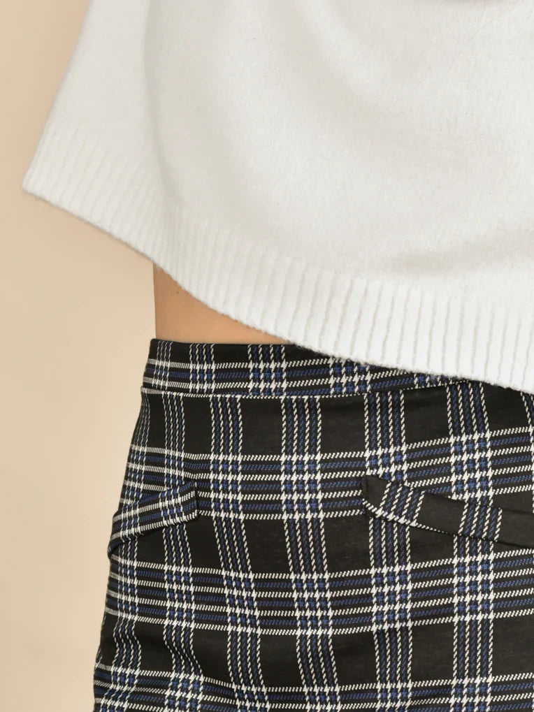 Jupe Mini à Carreaux Vicky Royal