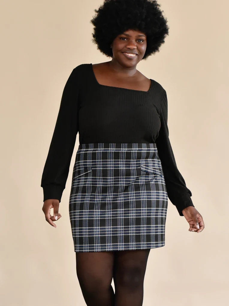 Jupe Mini à Carreaux Vicky Royal