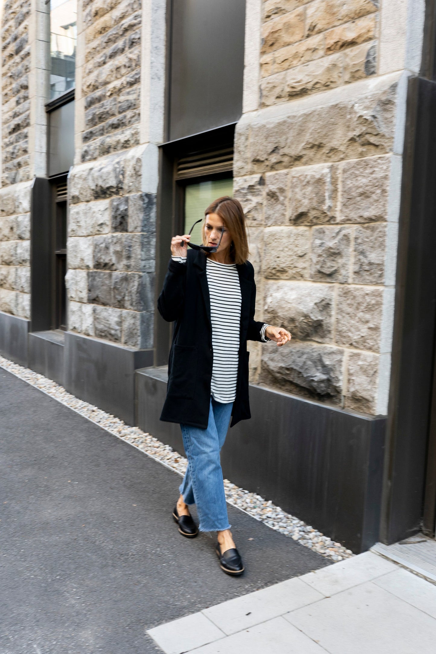 Cardigan urbain
