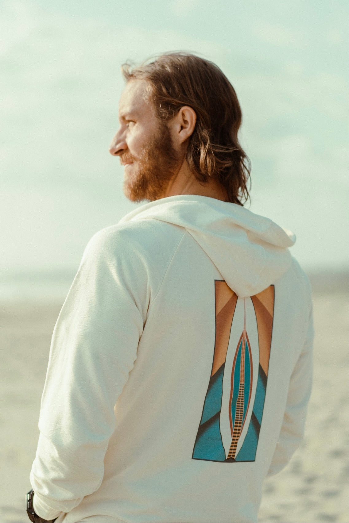 Sweat à capuche Rieka - Surf | Unisexe