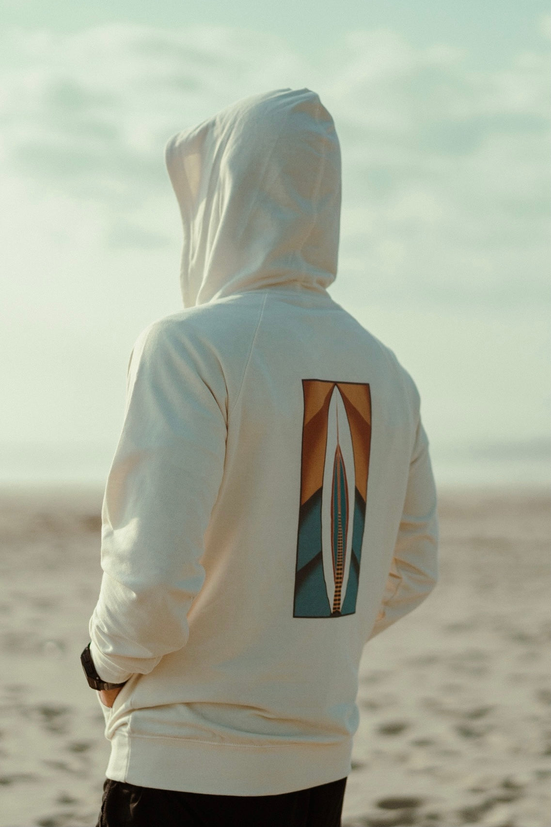 Sweat à capuche Rieka - Surf | Unisexe
