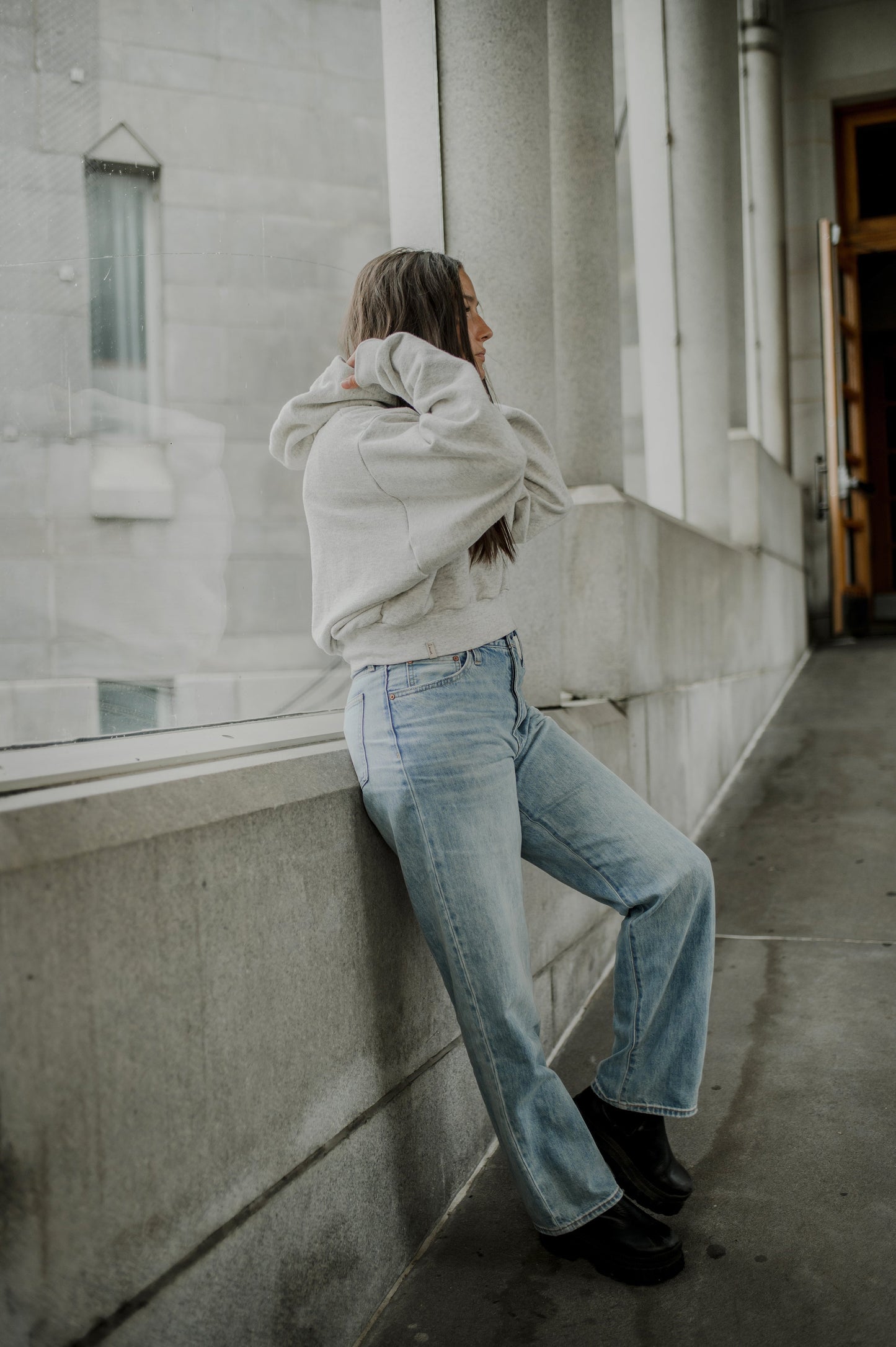 Hoodie French Terry Dolman