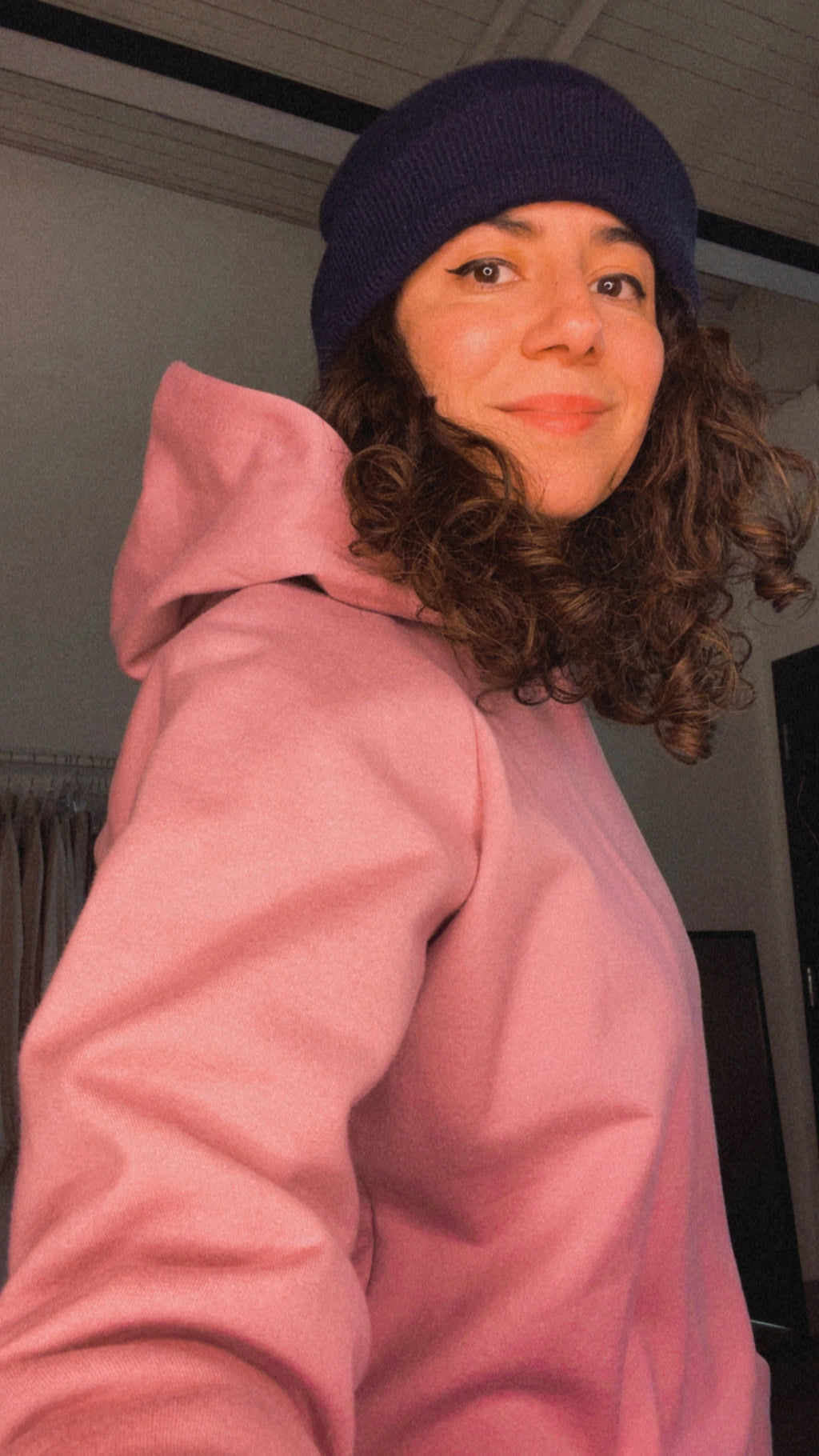 Hoodie rose - Collection Throwback