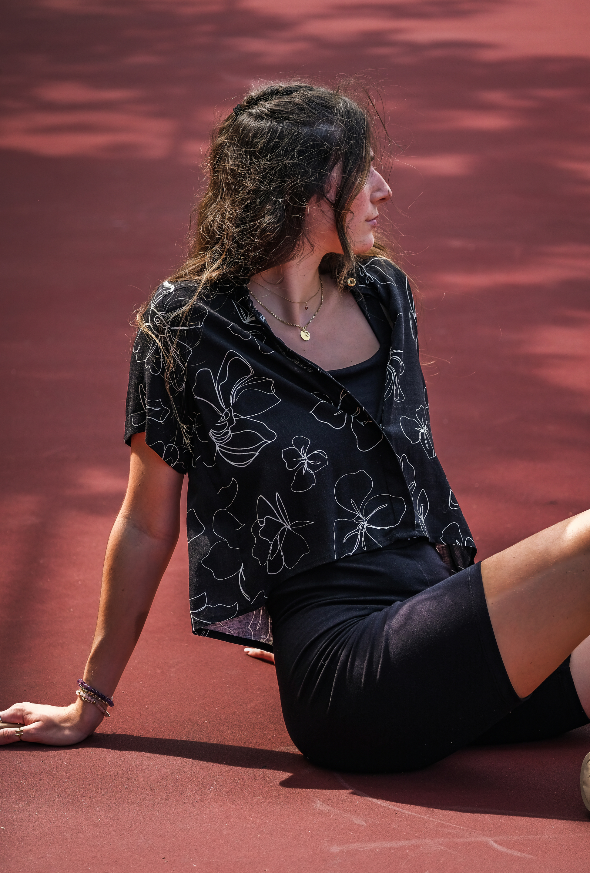 Short cycliste noir - Sam