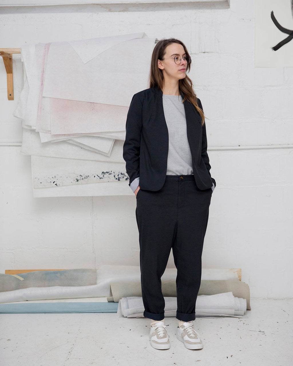 Pantalon à braguette noir taille 29