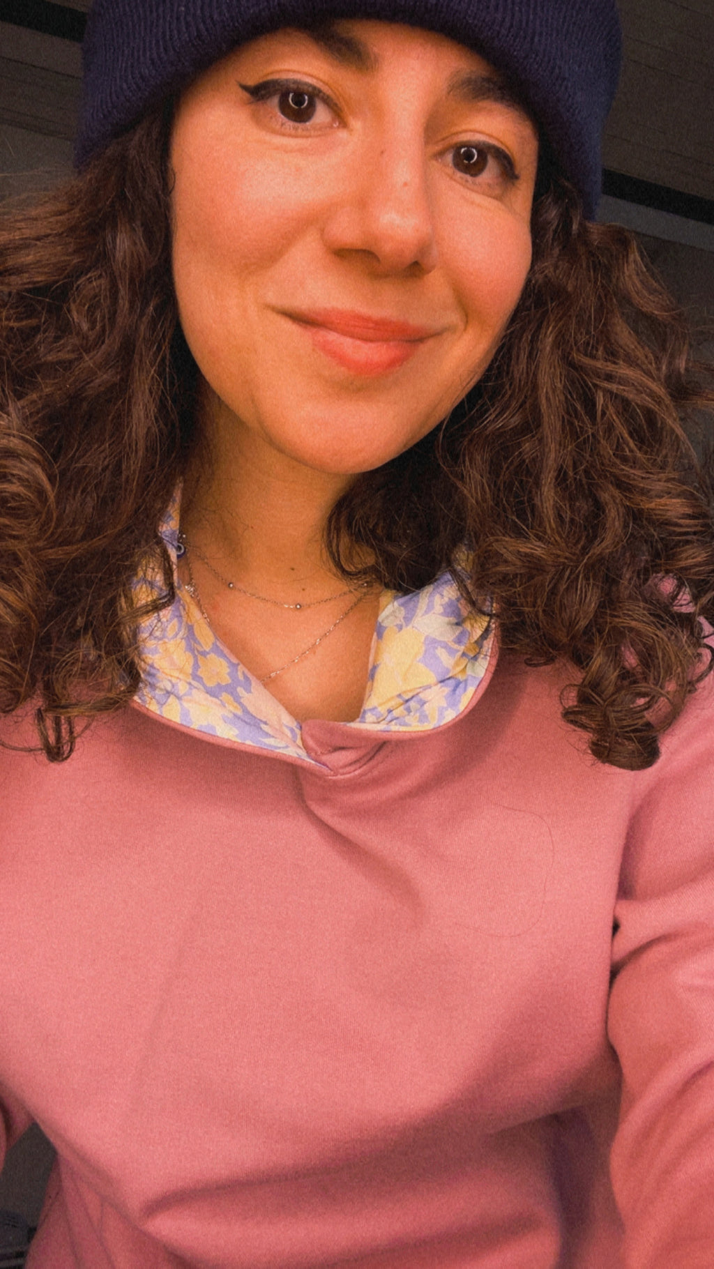 Hoodie rose - Collection Throwback