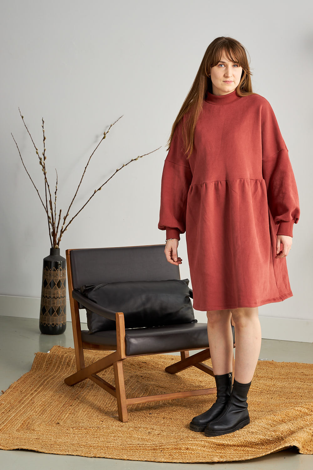 Robe Dublin cannelle