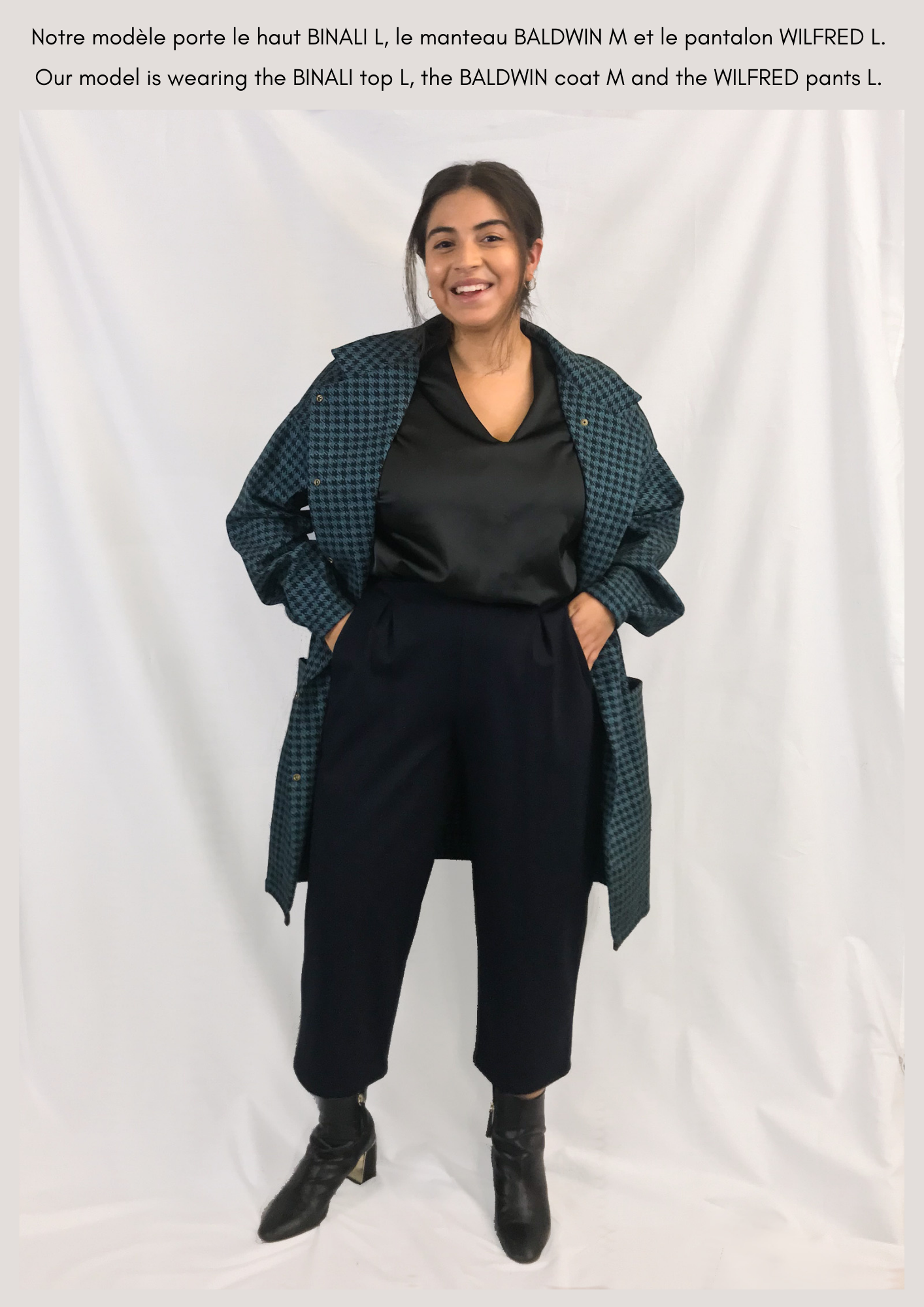 Manteau Baldwin - Bleu arctique