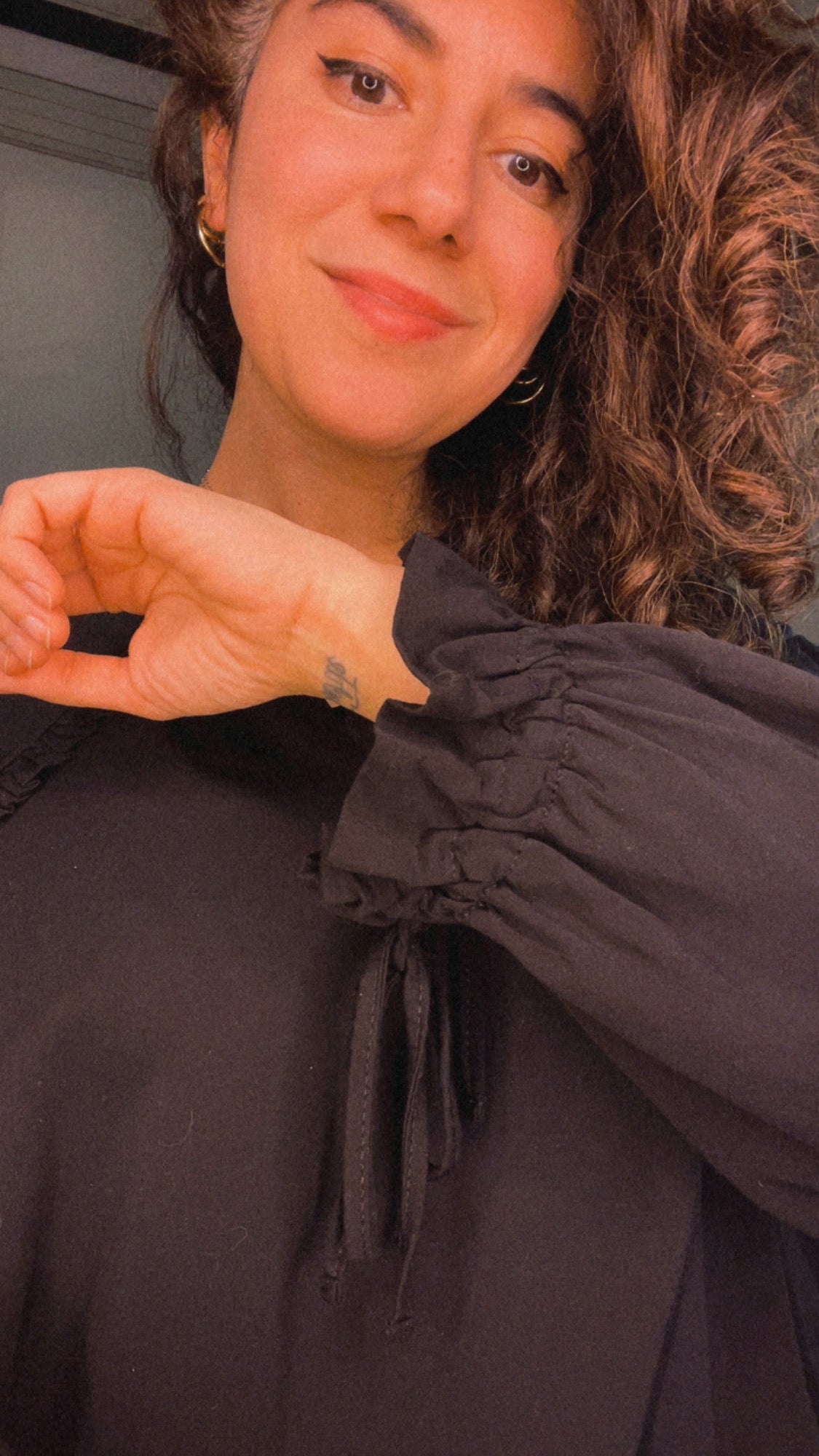 Chemise Victoria noire