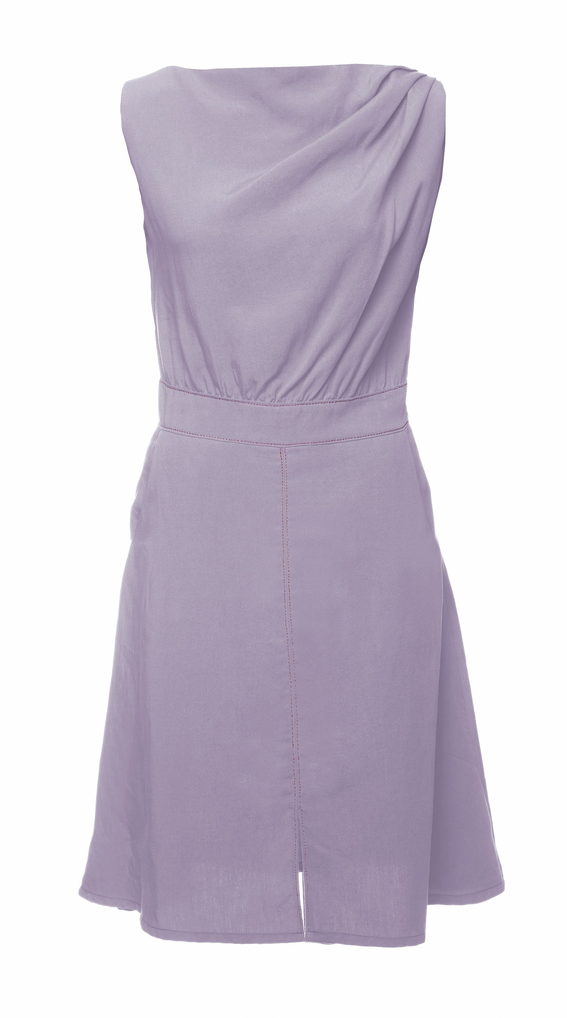 Robe Athena - Lilas, à plat