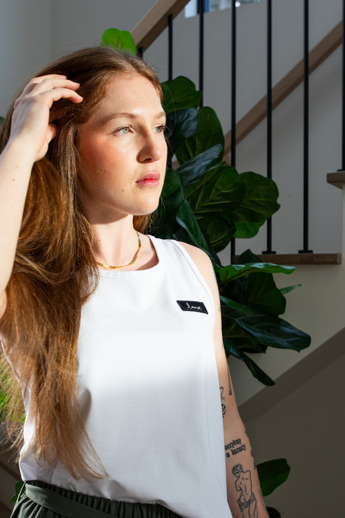 Camisole Louve blanche