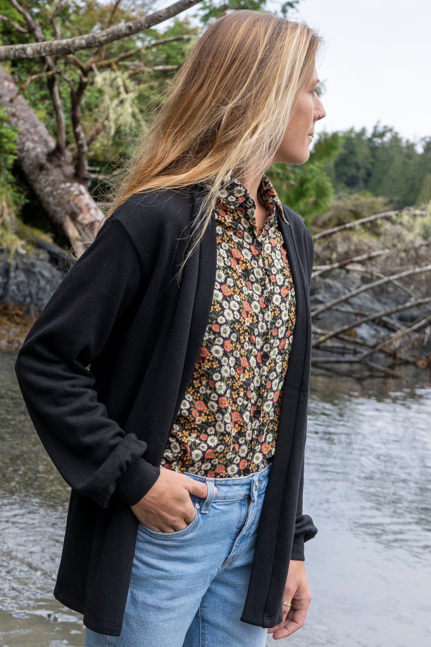 Cardigan Bamboo fleece