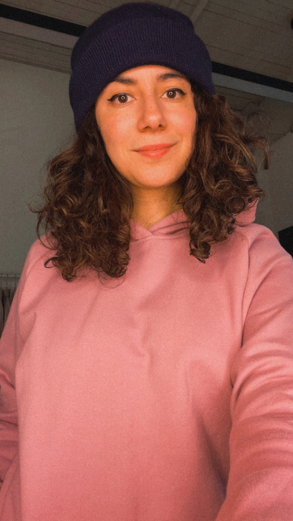 Hoodie rose - Collection Throwback