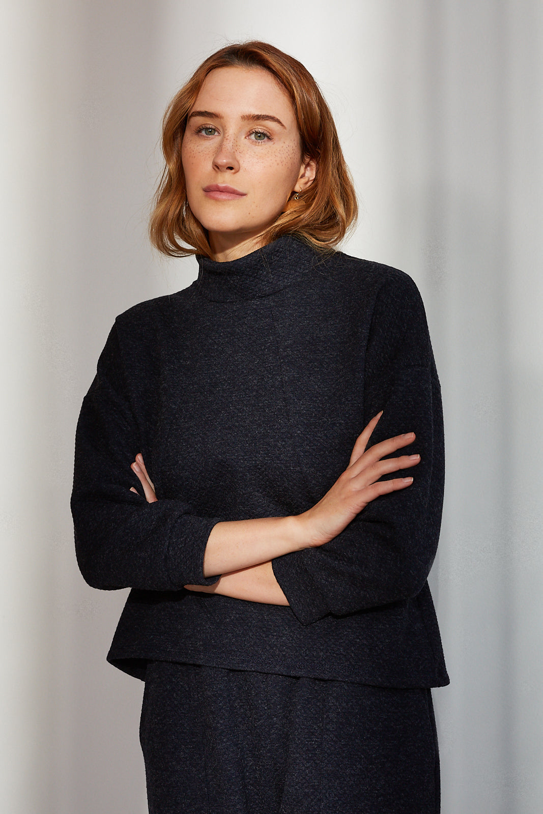 Chandail Sienna - Matelassé Rose
