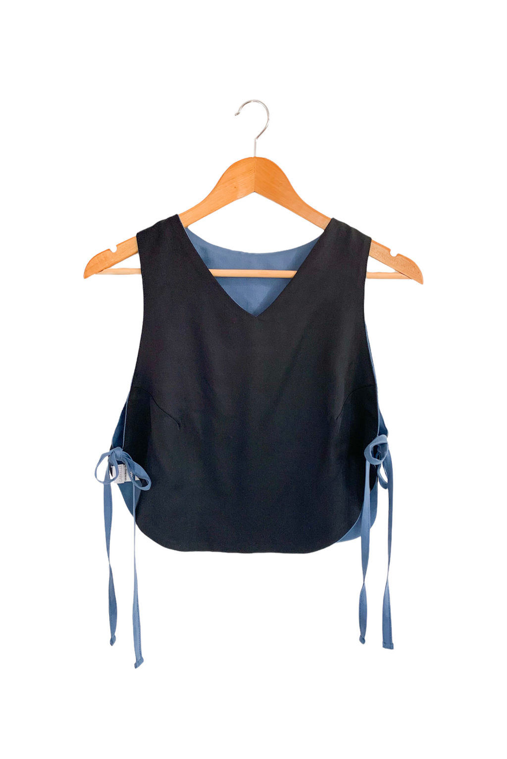 Camisole reversible ajustable - bleu doux