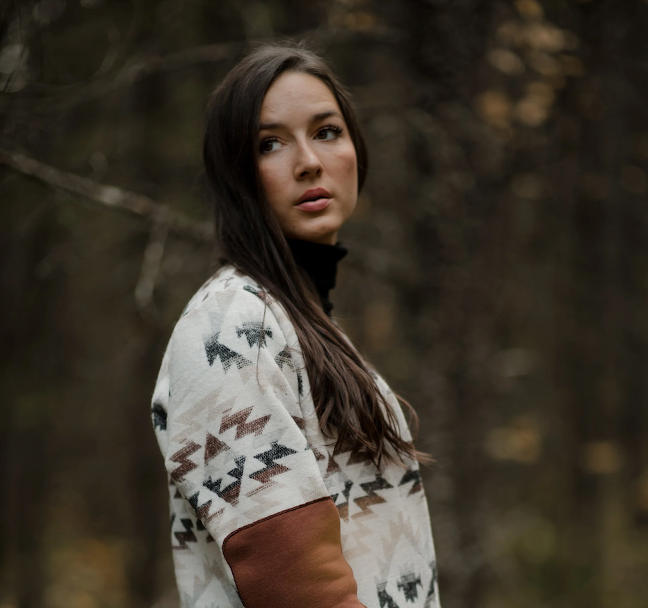 Cardigan à motif géométrique