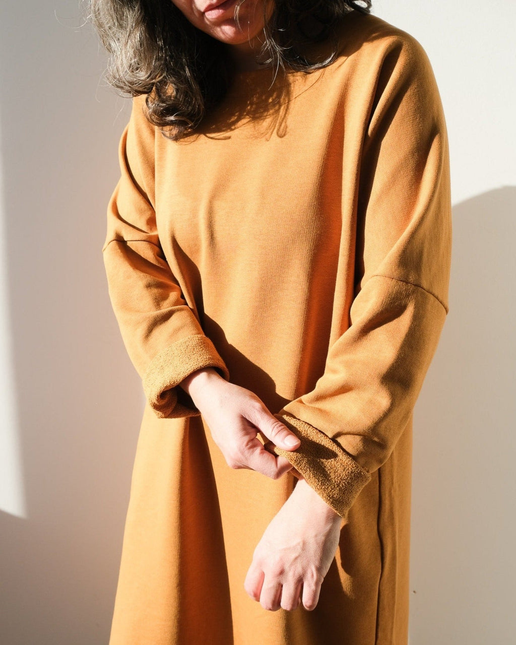 Robe de chalet caramel