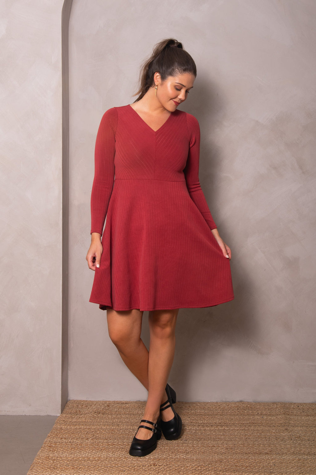 Robe Clio rouge