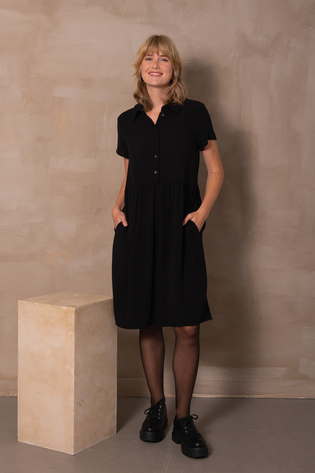 Robe Athéna - Noir