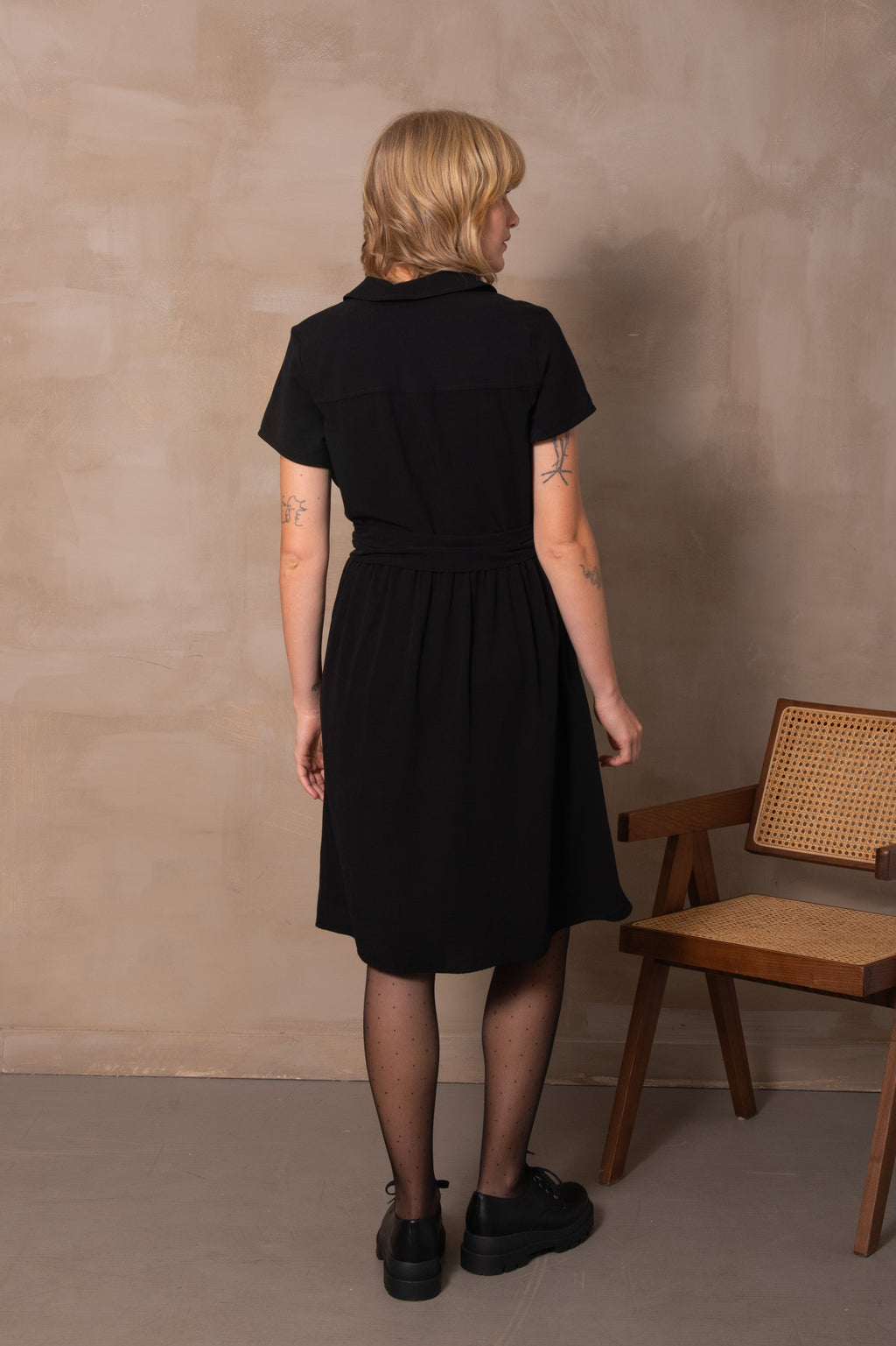 Robe Athéna - Noir