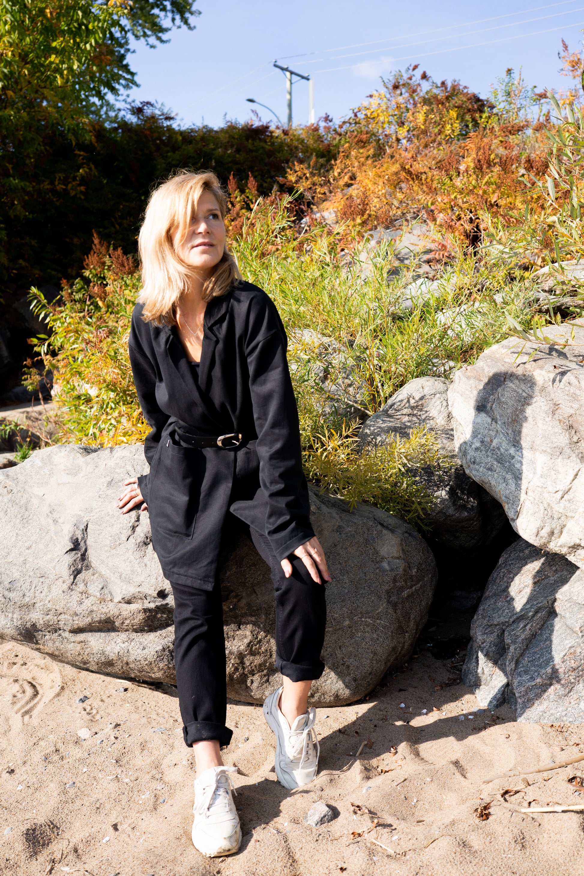 Manteau urbain Lyocell