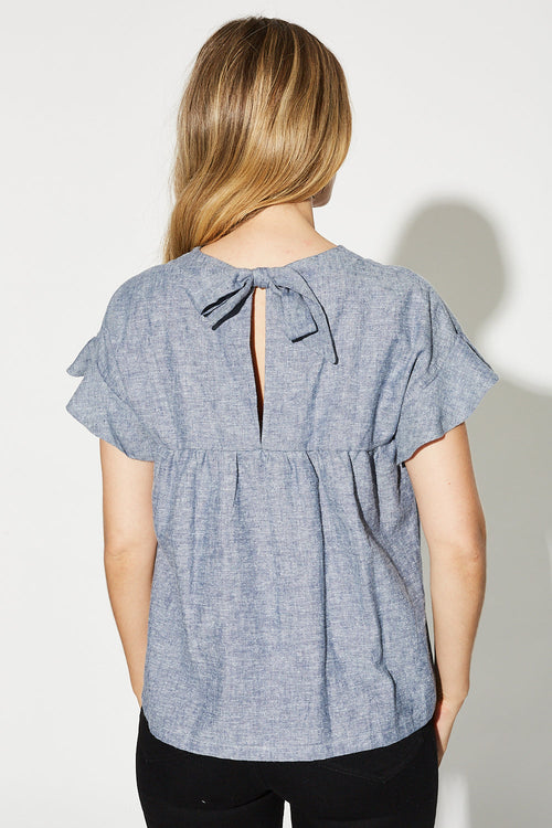 Haut Phoenix - Chanvre Denim