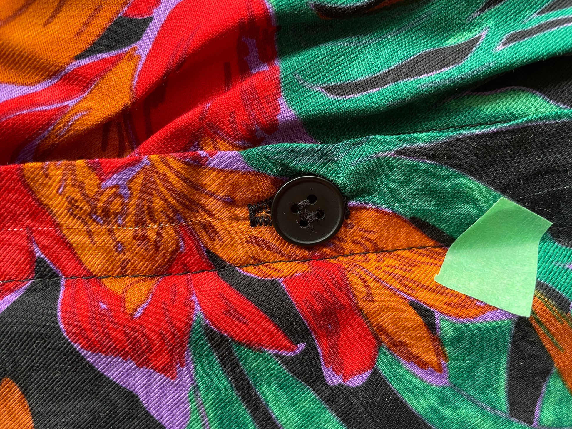 Haut fleuri Linda