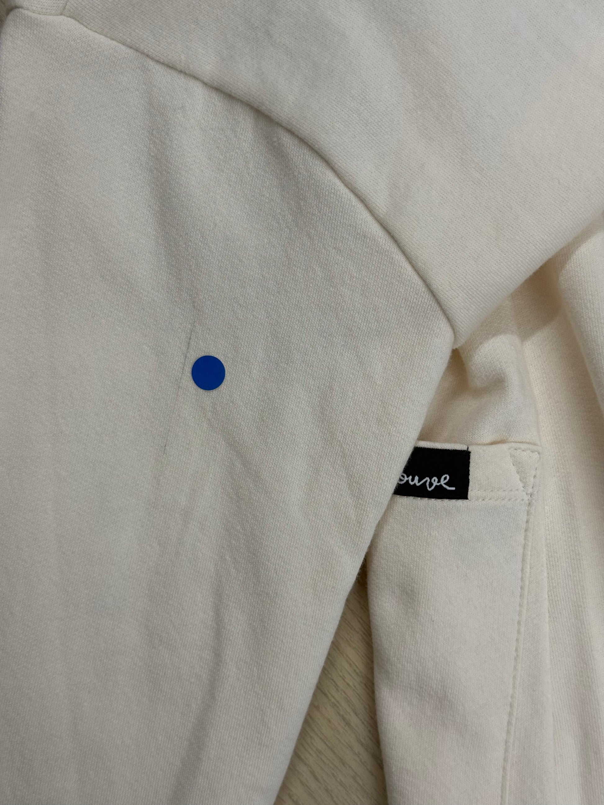 Cardigan ouaté blanc