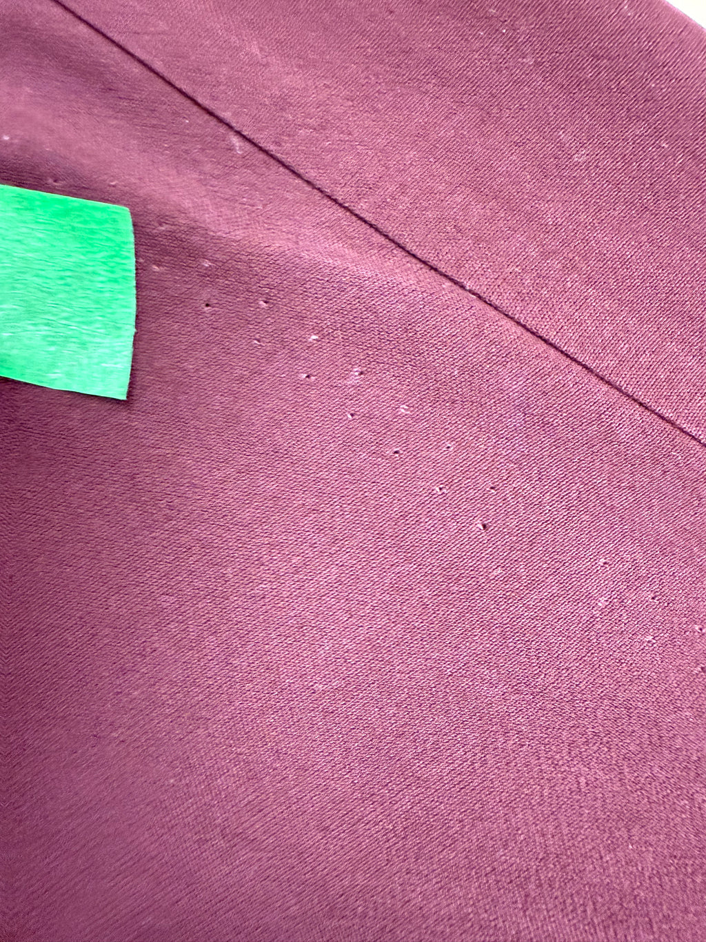 Short taille haute bordeaux
