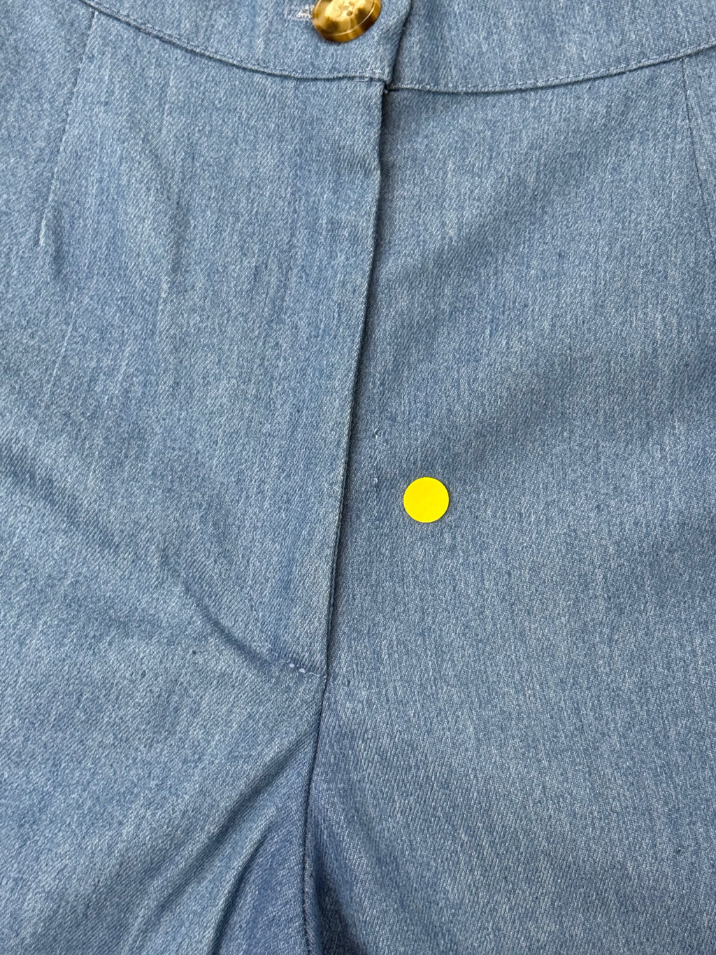 Pantalon à pinces bleu denim