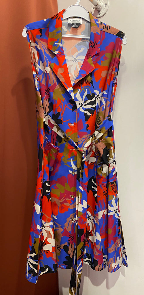 Robe chemise Sophie aux motifs exclusifs