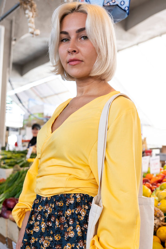 Top Valérie Jaune