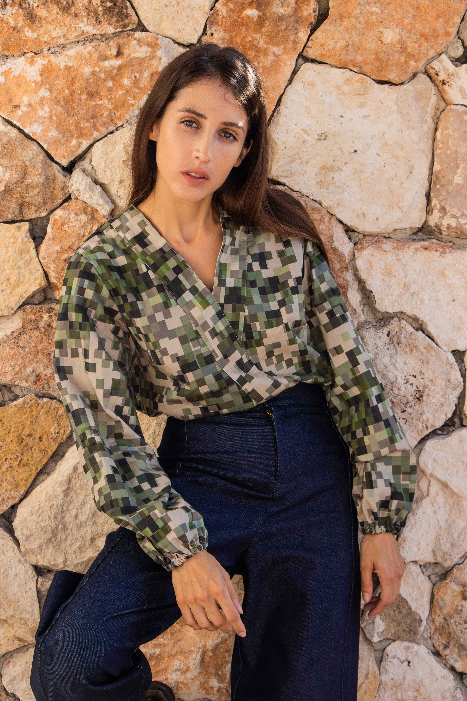 Blouse Manama camouflage