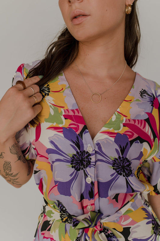 Robe Lily à Imprimé Floral