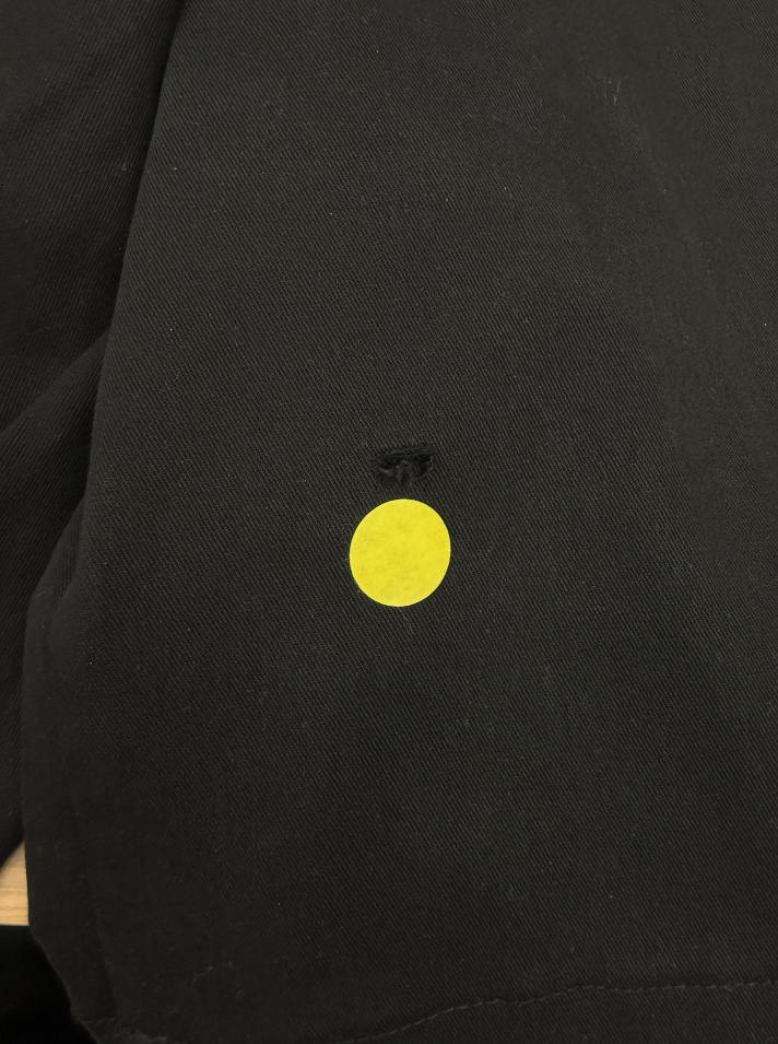 Short à pinces noir