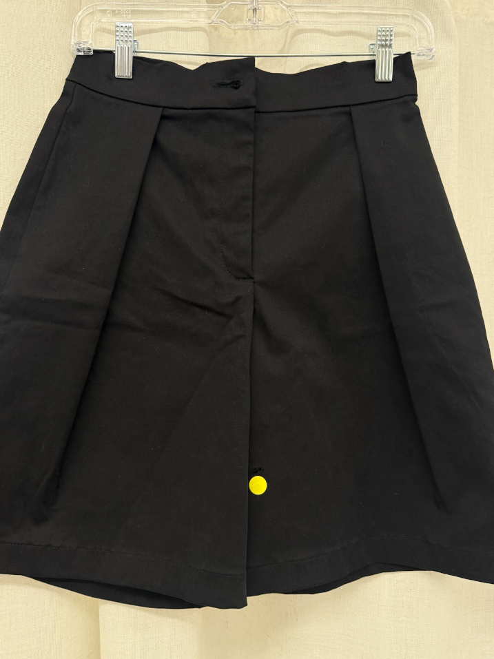 Short à pinces noir