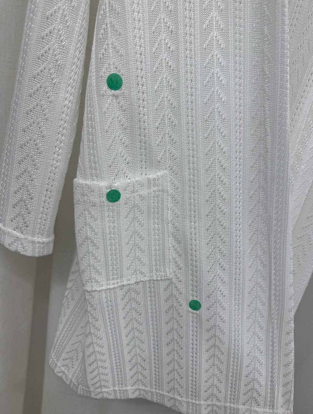 Veste rythme Blanc naturel