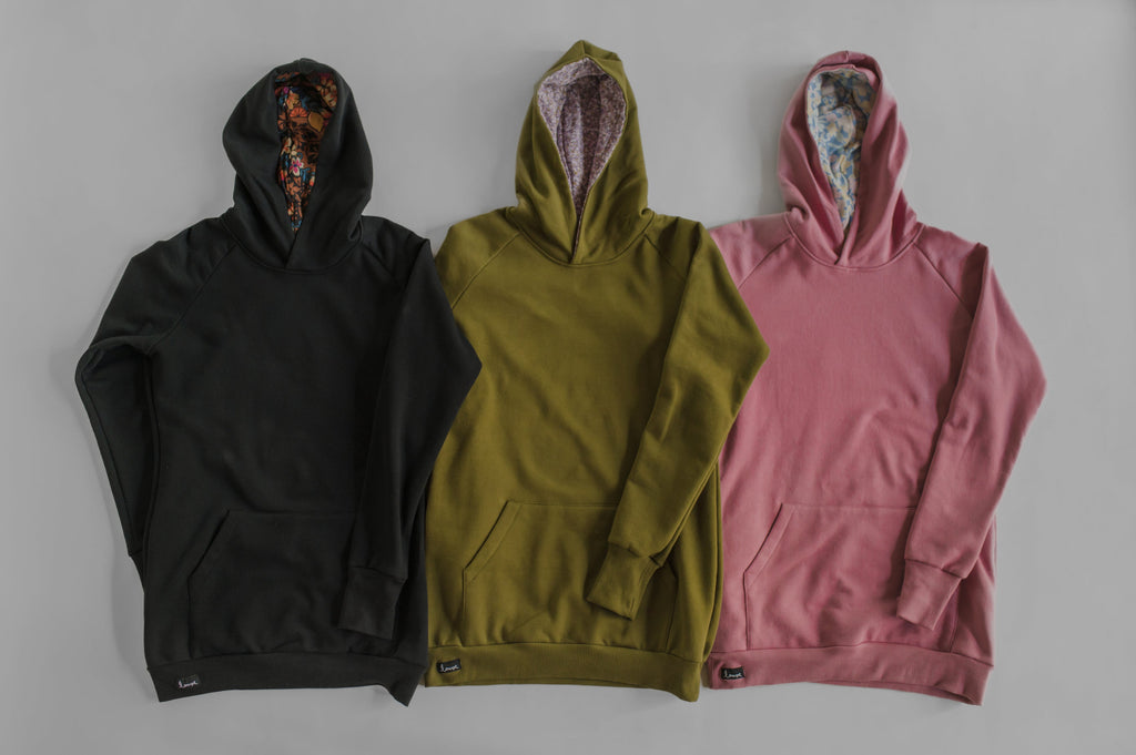 Hoodie rose - Collection Throwback