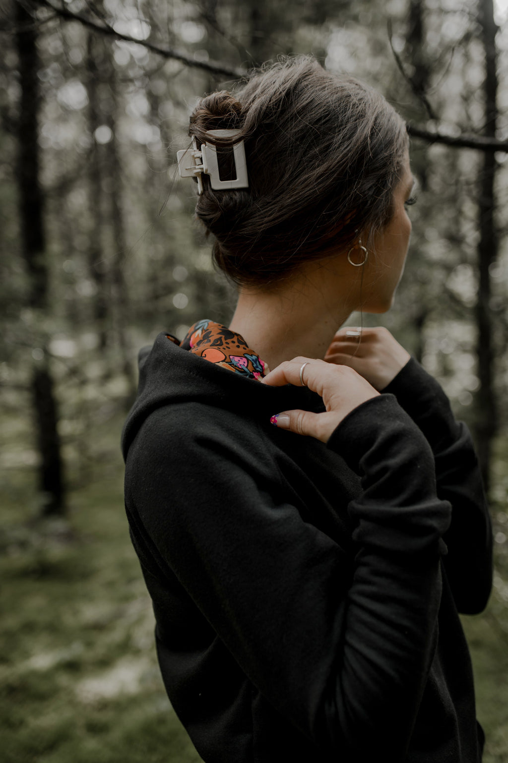 Hoodie rose - Collection Throwback