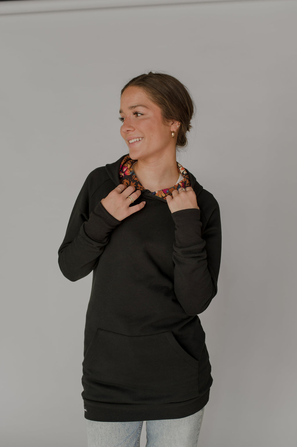 Hoodie rose - Collection Throwback