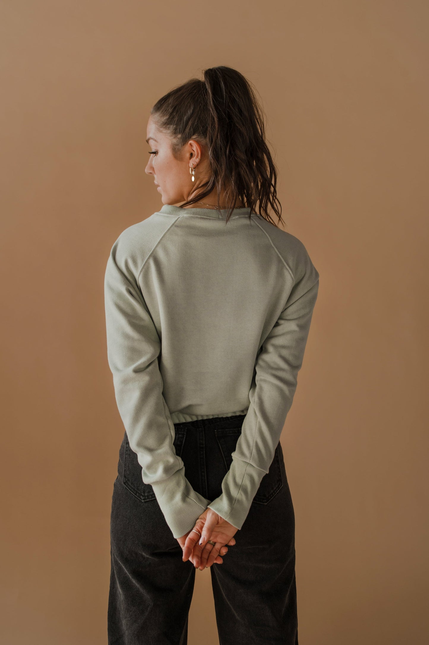 Chandail raglan élastique